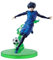 Xinnice Figurine Anime Blue Lock - Statue - 14 cm - Isagi Yoichi - Figurine d'action - Modèle PVC - Sculpture de bureau - Décoration de bureau - Cadeau pour les fans d'anime
