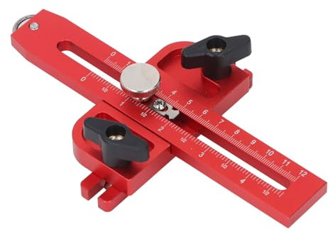 Thin Rip Jig Table Saw Jig Guide, Fast Ripping Woodworking Tools for Repetitive Narrow Strips Cuts for T Slot 3/4x3/8in 3/8x1/4in, Table Saw Router Table Band Saw