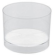 Générique - 30 COUPELLES Rond 53MM Transparent