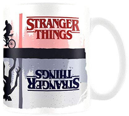 AMBROSIANA Stranger Things SCMG25280 Mug Thermo-reactif 315ml / 11oz (Upside Down) Tazza da Colazione, 315 milliliters, Ceramica, Multicolore