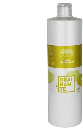 Vivezen - Huile de massage, modelage, 1L - Drainante