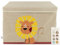 Bieco Aufbewahrungsbox Kinder Löwe | Spielzeugkiste mit Deckel | Lego Box Aufbewahrung Kinder | Aufbewahrungskiste mit Deckel Lego Duplo Aufbewahrungsbox Baby Kinderspielzeug Stoff Stauraum Toy Box