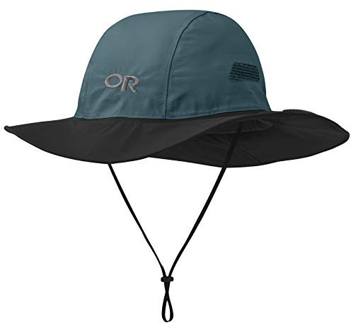 Outdoor Research Seattle Rain Hat Mediterranean/Black M