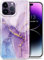 luolnh Gold Glitter Sparkle Case Compatible with iPhone 14 Pro Case Marble Design Shockproof Slim Soft Silicone TPU Bumper Cover Phone Case for iPhone 14 Pro 6.1 Inch 2022-Purple/Blue