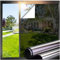 Lifetree One Way Window Film: Reflective Window UV Film, Mirror Anti Glare Window Film Privacy One Way Clear Heat Control Window Tint Film Sun Blocker for Home, Office (115 * 200cm), Black-silver