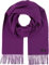 FRAAS Cashmink Schal 35 x 200 cm - Weicher als Kaschmir - Made in Germany - Schal einfarbig für Damen und Herren - Perfekt für Herbst und Winter Royal Purple