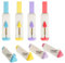 YPLUS Radiergummi Set für Kinder - Ästhetisches Schulmaterial, Coole Sachen für die 1. Klasse, Kawaii Stuff, Dickes weißes Mädchen Set, Bunter Regenbogen Radierer