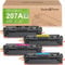 swiss toner Kompatibel für HP 207A Toner Set (Mit Chip) für 207A 207X für M283fdw Toner für HP Color Laserjet M283fdw M255dw M255nw M282nw M283fdn Toner für W2210A W2211A W2212A W2213A