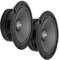 PRV AUDIO 6.5 Midrange Speakers Pair 6MR200A-4, 200 Watts, 4 Ohm Shallow Mount Car Audio Slim Speaker, 1.5 in Voice Coil, Compact for Doors (2 Speakers)