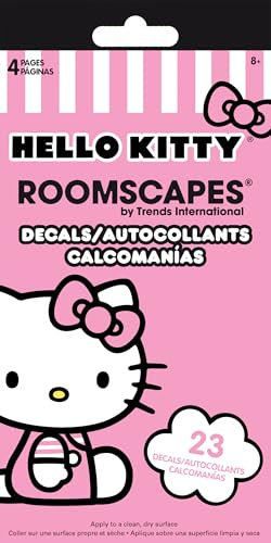 Trends International – Hello Kitty Aufkleber, 4 Seiten, 10,2 x 20,3 cm, 4 Seiten