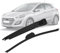 Hinterer Scheibenwischerarm Kompatibel mit Hyundai i30 GD 2011-2017, Heckscheibenwischer Heckwischerarm Auto Heckwischerblatt Blatt Kit Wasserdicht Heckscheibenwischerarm