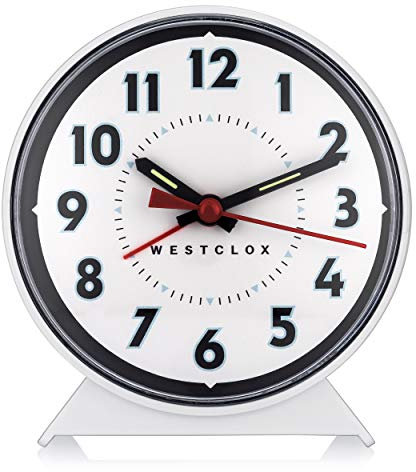 WESTCLOX 15550 Keno Key-wound Loud-Bell Mechanical Alarm Clock