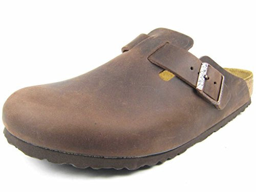 Birkenstock Classic BOSTON Unisex-Erwachsene Clogs, Braun (Habana), 48 EU