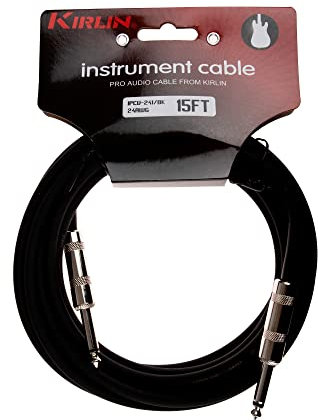 Kirlin ipcv241 – 15 ft recto de conector Jack Cable, 15 FT