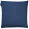 LINUM Pepper Premium Kissenhülle 50x50 cm, 100% Baumwolle, Maschinenwaschbar, Indigoblau