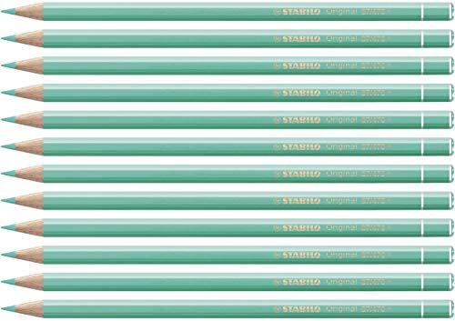 STABILO - Premium-Buntstift - Original - 12er Pack - türkis