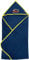Playshoes Jungen Frottee-Kapuzentuch Feuerwehr 340044, 11 - Marine, 75x75cm