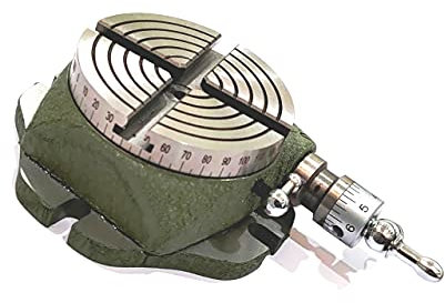 Piccola tavola rotante di precisione 2-3/4 per orologiai, gioielli, fresatrice