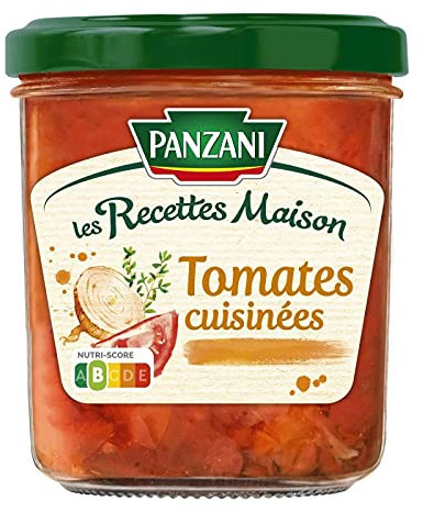 PANZANI - Sauce Qualité Fraichement Cuisinée Tomates Cuisinées 320G - Lot De 4
