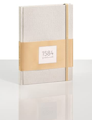 Hahnemühle 1584 Notizbuch, A5, 90 g/m², 100 Blatt, Tagebuch, Notizbuch (peach)