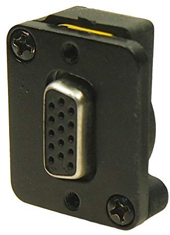 Adaptador SVGA de 15 pines a enchufe de pie, para componentes electrónicos CLIFF, adaptadores de audio y vídeo DVI a VGA, adaptadores de audio y vídeo, conectores