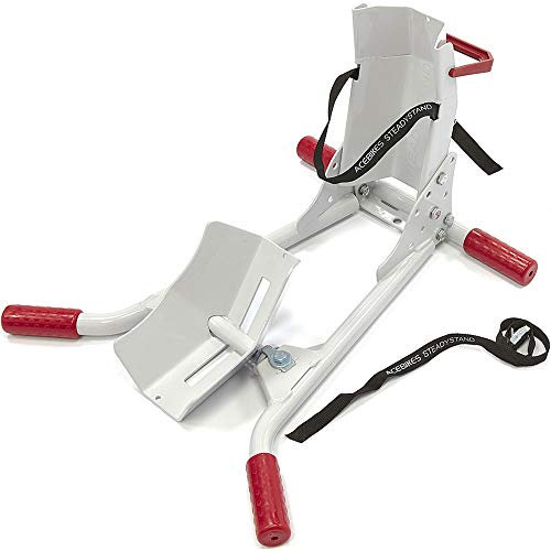 ACE Bikes Vorderradständer SteadyStand Scooter f. kl. Raddurchmesse Silber rot