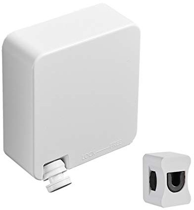 Corde à Linge Rétractable Extérieur 6m Fil à Linge Extensible Murale Clothesline en Acier Inoxydable Facile Installer pour Balcon Jardin Intérieur