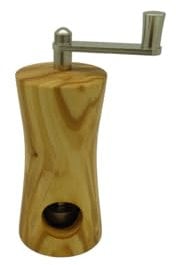 Holz Muskatmühlen Unikate handgemacht aus Edelhölzern | handgedrechselt | kleine Ausführung | manuell | tolle Geschenkidee (Olive 2)