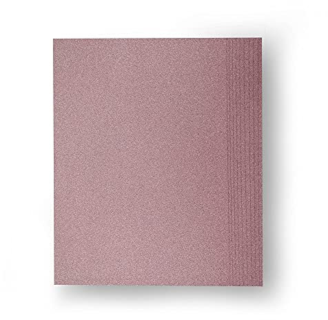 Rose Gold Glitter Cards 250GSM A4 10 Sheets Coloured Paper Card Crafts Cardstock Sparkling Paper for Arts Work Party Decoration.