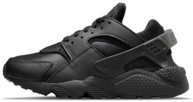 Nike Women's Air Huarache Sneaker, Black/Black-Anthraci, 4.5 UK