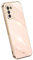 Topme Coque en Silicone pour Samsung Galaxy S20 FE (6.5 inches), [ Etui Housse de Téléphone de Style Bord Doré] - Rose