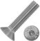 Techtanium® Senkkopfschrauben M5 x 70 mm mit Innensechskant (ISK) aus Edelstahl A2 (2 Stück) | Versch. Größen & Verpackungseinheiten verfügbar | Senkschrauben | DIN 7991