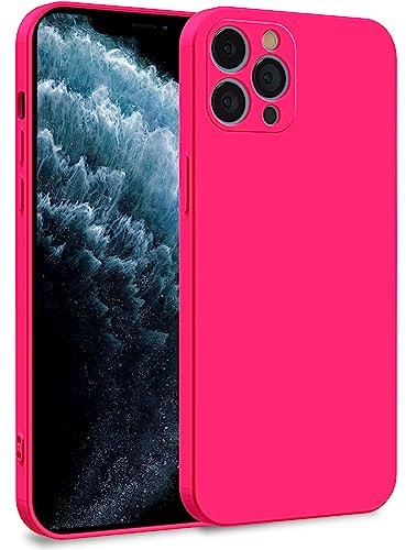 MyGadget Hülle kompatibel mit iPhone 11 Pro - Zweilagige Handyhülle mit Kameraschutz - Cover mit Innenfutter & Silikon außen - Pink