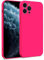 MyGadget TPU Case for iPhone 11 Pro - Cover Dual Layer with Camera Protection | Inner Lining - Soft Touch Rubber & Anti-Scratch Shell Pink