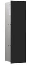 Emco asis Pure WC-Modul, Unterputz, Anschlag rechts, 600x170mm, 975551, Farbe: schwarz-matt
