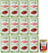 12x Felicia Sedanini di Lenticchie Rosse,Pasta mit 100% Roten Linsen aus der Italienischen Lieferkette,Bio und Natürlich Glutenfrei,Packung mit 250g + Italian Gourmet Polpa di Pomodoro 400g Dose