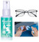 Brillen Reinigungsspray, AntiBeschlag-Spray, 20ML Brillenreiniger Spray, Professioneller Reiniger Für Brillen,Tragbar Und Praktisch,für Alle Brillen gegen Fettflecken und Fingerabdrücke auf der Brille