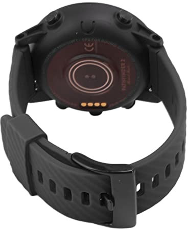 Reloj de Computadora de Buceo, Reloj Inteligente Resistente Al Agua con Ubicación de Pantalla Clara para Montañismo (Black)