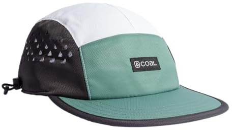 Coal Provo 5-Panel Leichte Mütze, Salbei/Schwarz, Einheitsgröße