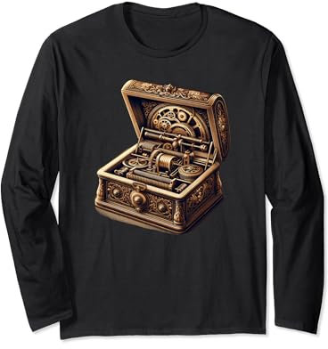 Antike Spieluhr Langarmshirt