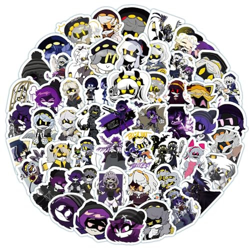 100 Murder Drone Aufkleber Wasserdichte Graffiti Stickers, Anime Murder Drone DIY Gepäck Kühlschrank Laptop Skateboard Aufkleber Personalisierte Kombination Nicht Wiederholt, Mehrfarbig