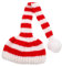 BESTYASH 3 Stk -Weihnachtsmütze weihnachtsmütze weihnachten outfit Säuglingshut mit langem neugeborene Babymütze -Requisiten für Kleinkinder Babyweihnachtsfotohut