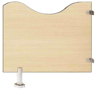 Urinal-Trennwand, Urinal-Trennwand für Toiletten, bodenmontierte Urinal-Schallwand, Trennwand-Schutzschirm, für Schulen/Kindergärten/Einkaufszentren/öffentliche Plätze(60cm/23.6in*60cm/23.6in)