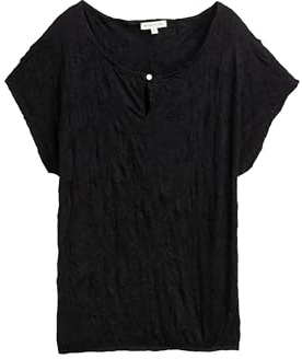TOM TAILOR Damen Crinkle T-Shirt