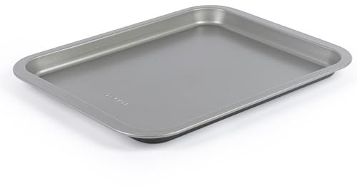 Salter Essentials Bandeja para hornear de 41cm - revestimiento antiadherente, hoja rectangular para horno, apta para lavavajillas, fácil de limpiar, hecha en el Reino Unido, libre de PFOA, BW13667