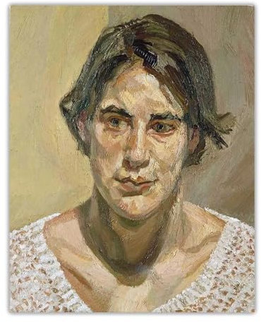 Gnvkd Ecbxz Lucian Freud Poster Leinwand Wandkunst Lucian Freud Porträts Drucke Ästhetisches Kunstwerk Bild Für Wand Wohndekoration Malerei 50x70cm Kein Rahmen