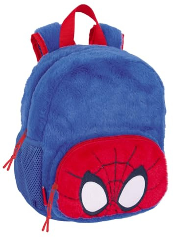 SPIDEY – Nursery Backpack, Adaptable to Cart, Easy Cleaning, Ideal for Children of Different Ages, Comfortable and Versatile, Quality and Resistance, 22 x 10 x 27 cm, navy, M, Casual