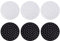 Cabilock 1 Satz Heißluftfritteuse Mikrowelle Erweiterbar Kabel Profi Kocher Antihaft Grillmatte Easy Putz Burger Zubehör Grill Visch Airfryer-liner Backmatte -hochtemperaturtuch 6st