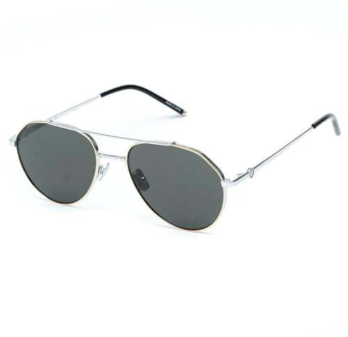 Belstaff Men's Sunglasses ROADMASTER-GRIS-DORADO-W Ø 55 mm - Brand EAN: 4897083891528, multicoloured, Medidas: 10 x 10 x 10 centímetros