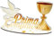 Centrotavola Maxi Scritta in Legno per Eventi Speciali Decorazione Festa Tavolo Torta Idea Regalo per Party Accessori Celebrazioni (Prima Comunione con Calice e Colomba 35x21 cm)